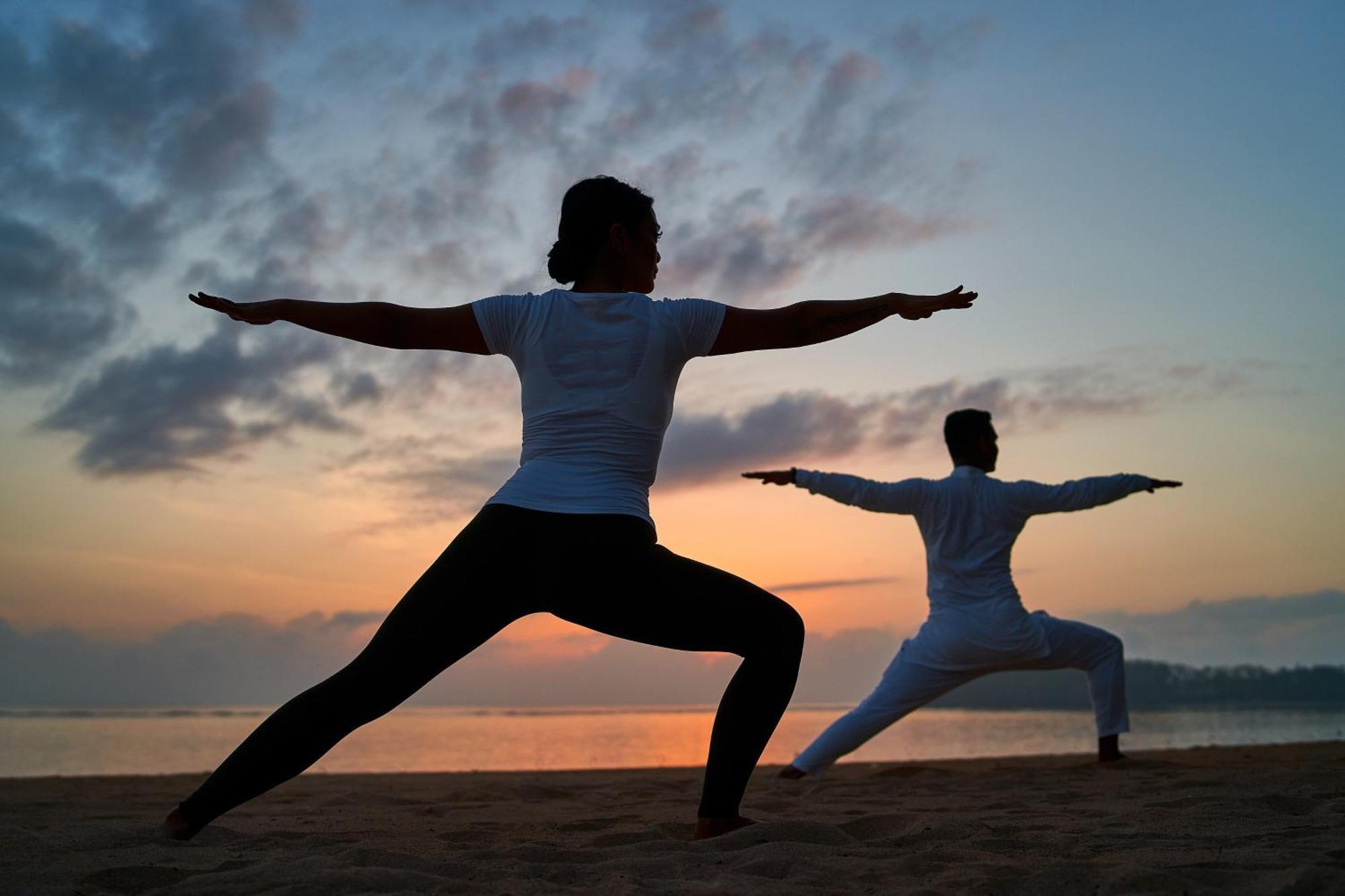The Westin Resort Nusa Dua, Bali Nusa Dua  Extérieur photo Practitioners of yoga